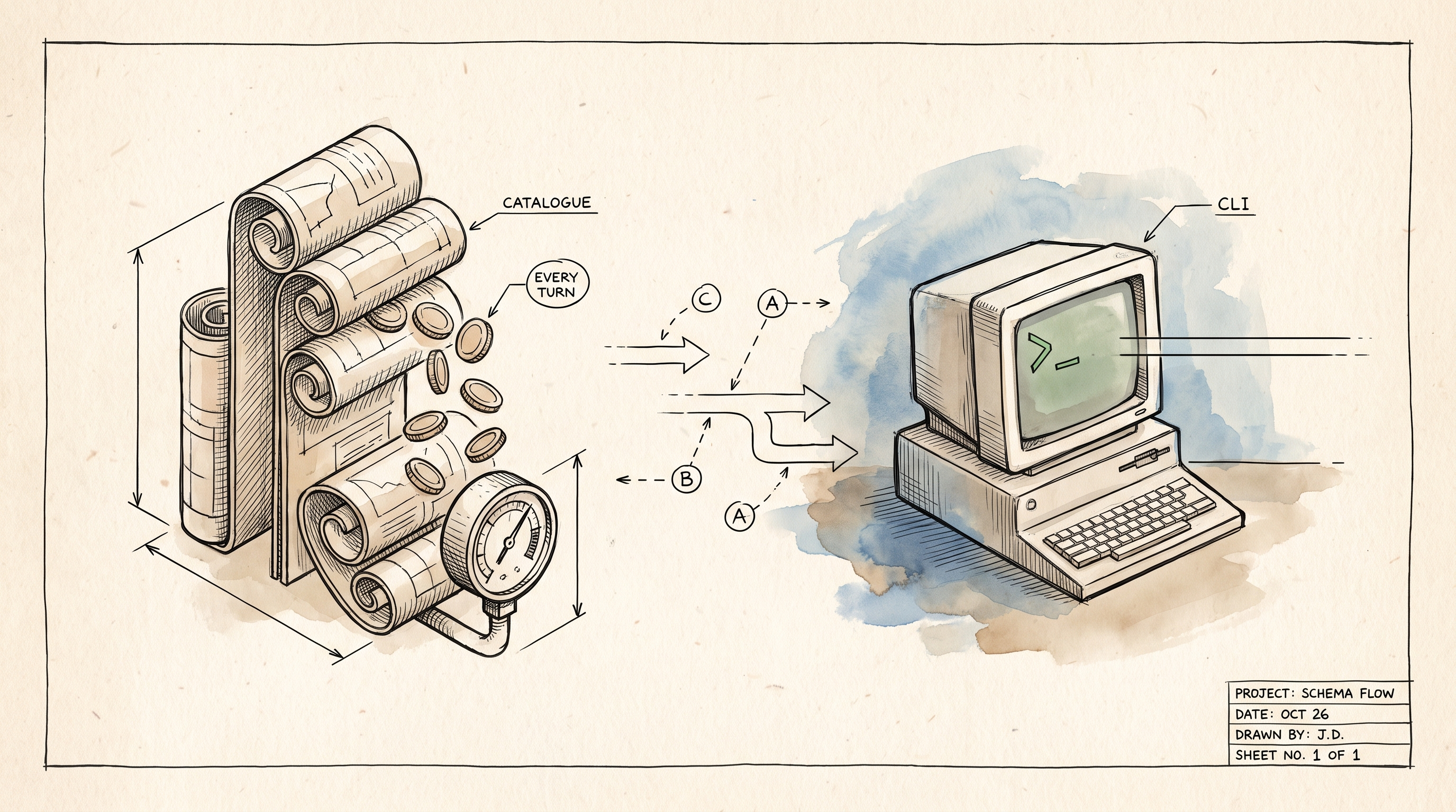 The Catalogue Tax: Why I Still Hand My Agents a CLI